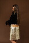 Midi Friend Skirt Dorado Suave