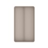 Organizador de cajones 2 secciones Beige
