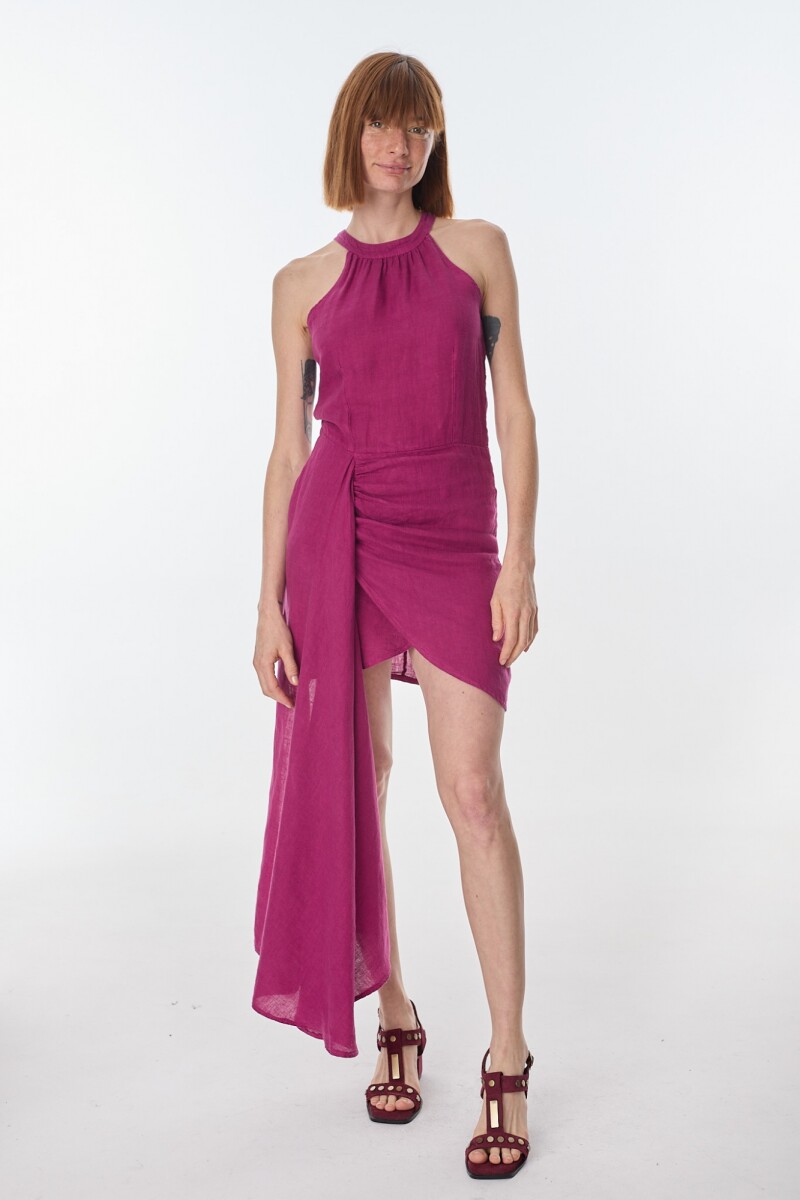 Vestido Lorenza Magenta