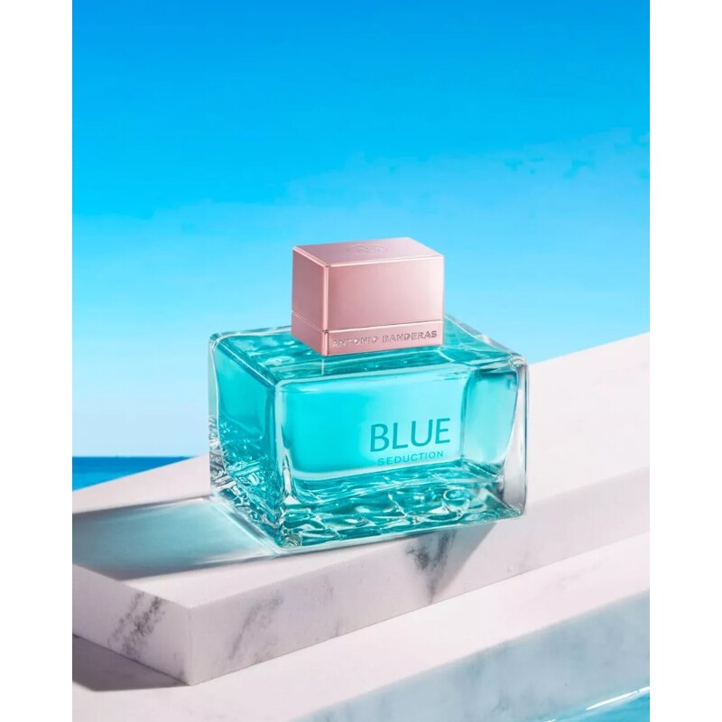 Set Perfume Antonio Banderas Blue Seduction EDT 50ml + Body Lotion Para Mujer Set Perfume Antonio Banderas Blue Seduction EDT 50ml + Body Lotion Para Mujer