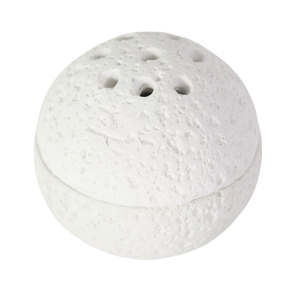 QUEMADOR BLANCO P/INCIENSO 3Pzas 8.5X7.5CM 