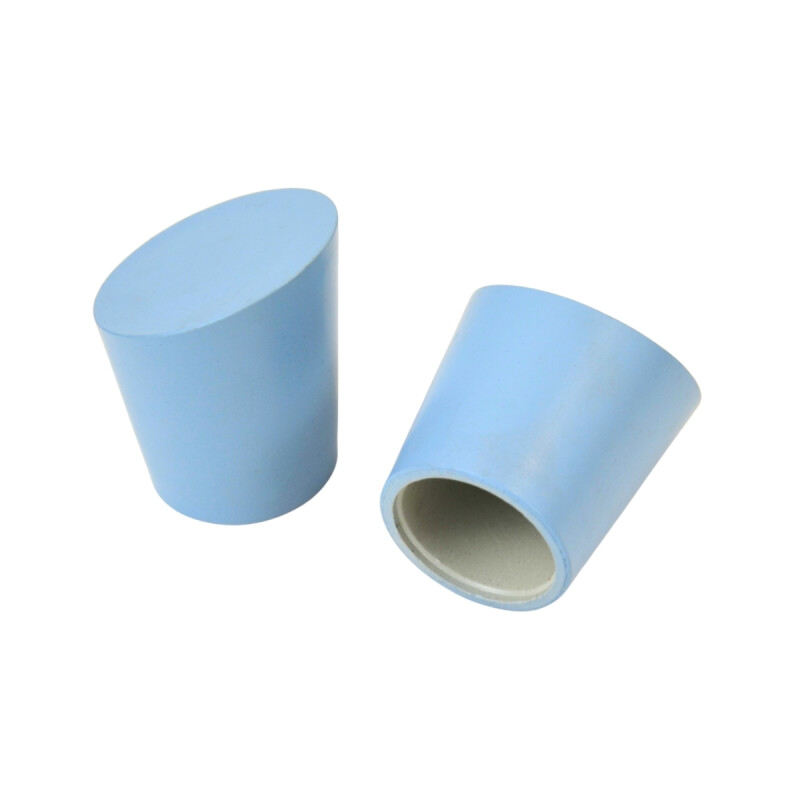 Barrote Cortina 2,00m 28mm + 2 soportes CELESTE Y BLANCO