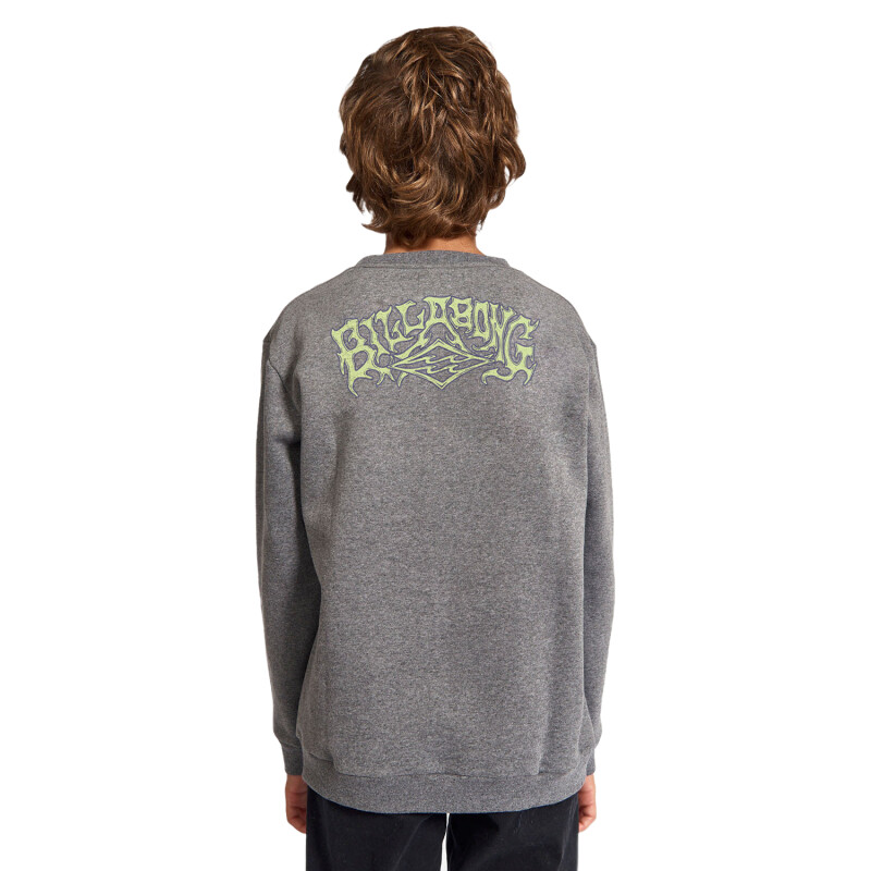 Buzo Billabong Alternative Crew Niño - Gris Buzo Billabong Alternative Crew Niño - Gris