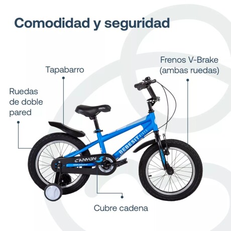 Bicicleta rodado 16 Canyon Bebesit - Azul Bicicleta rodado 16 Canyon Bebesit - Azul