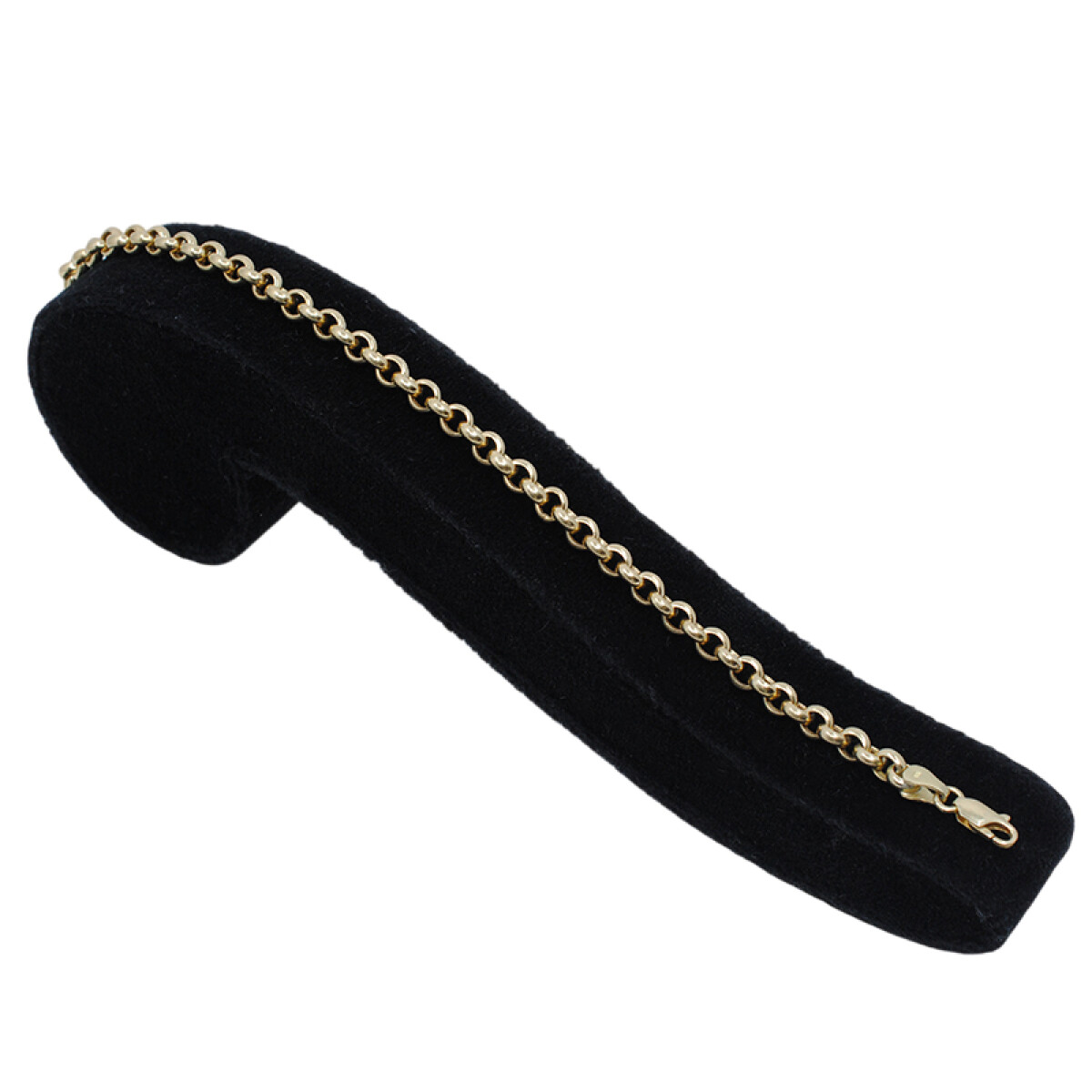 Pulsera rolo en oro 18k amarillo 