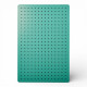 Panel perforado pegboard metálico organizador de pared 60x40 cm – Multiuso para el hogar Turquesa