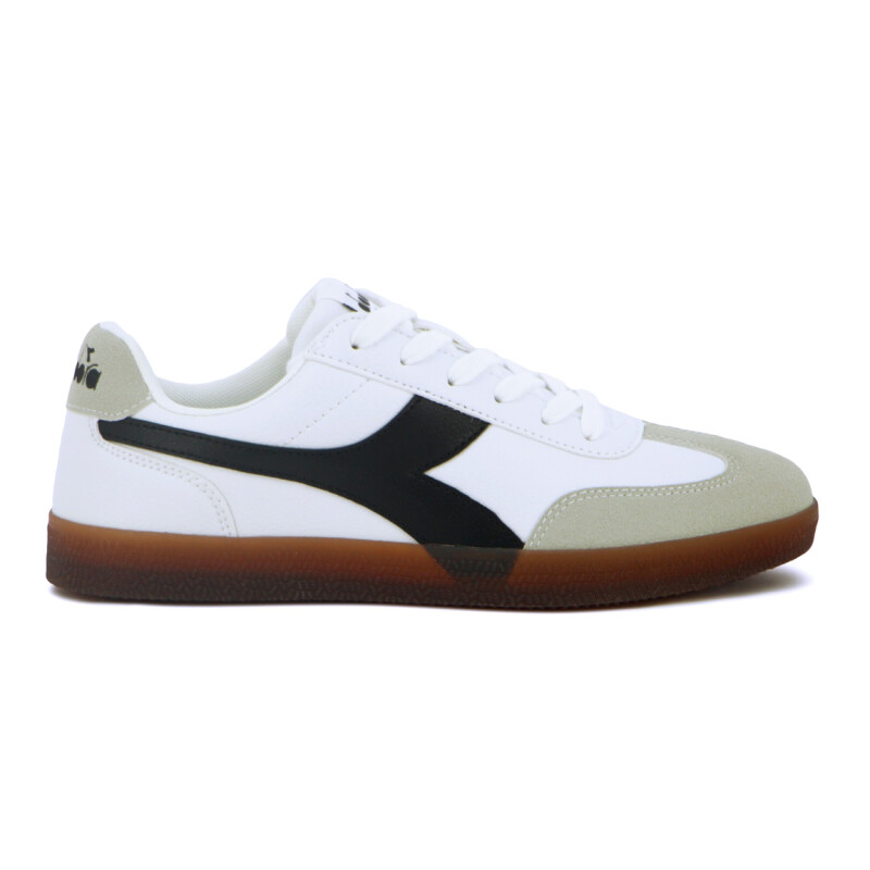 Championes Casuales Mujer Diadora Bamtela Blanco-Negro