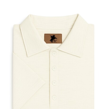 Remera tipo polo dama bagual CRUDO