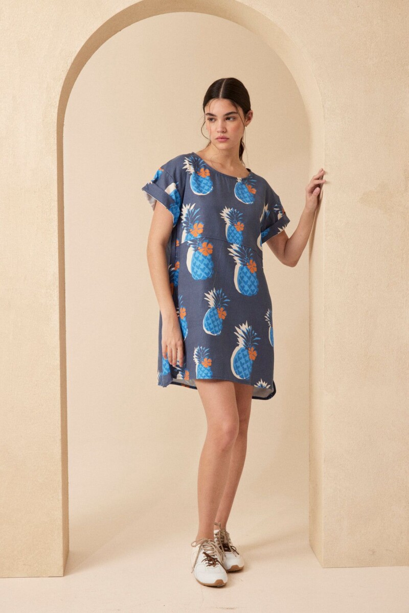VESTIDO PINE - AZUL 