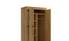 Ropero 2 puertas - Madera maciza Natural