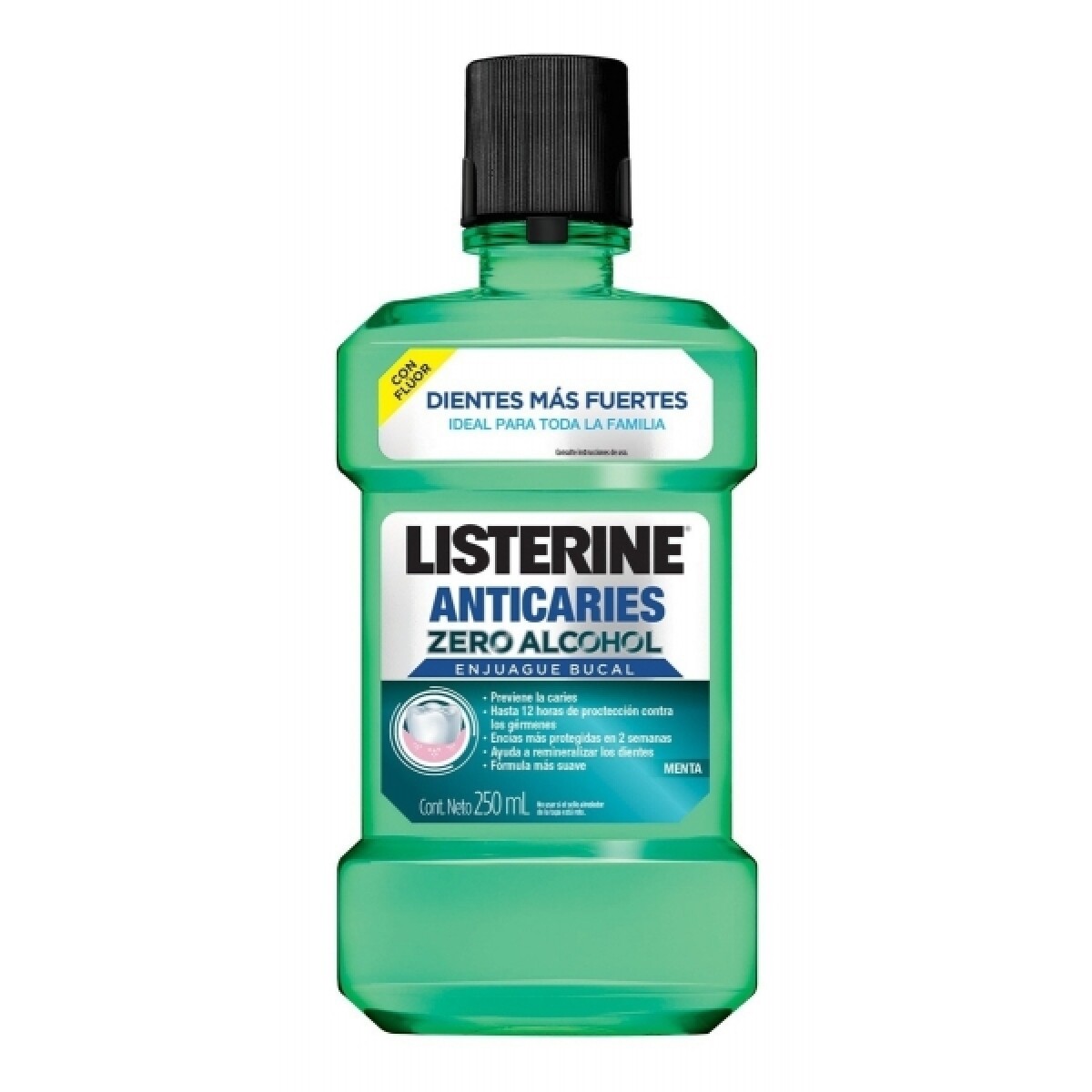Enjuague Bucal Listerine Anticaries Zero 250 ml – Cuidado Dental Diario