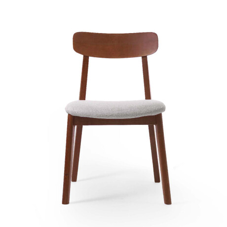 SILLA DE COMEDOR MADERA MARRON DANN