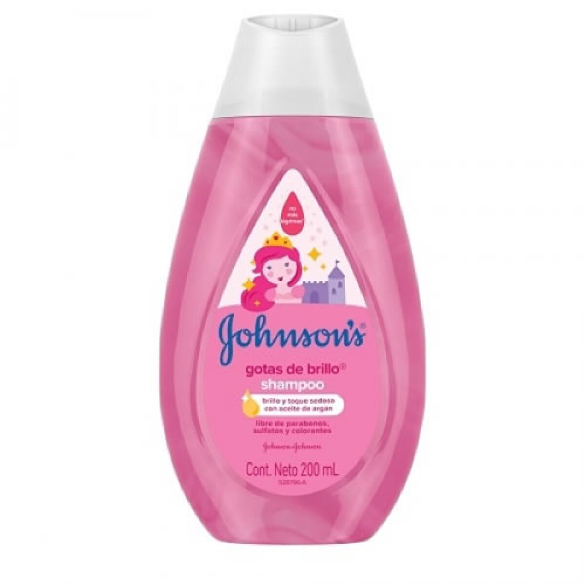 Shampoo Johnson & Johnson Gotas de Brillo 200 ml – Cabello Brillante y Suave