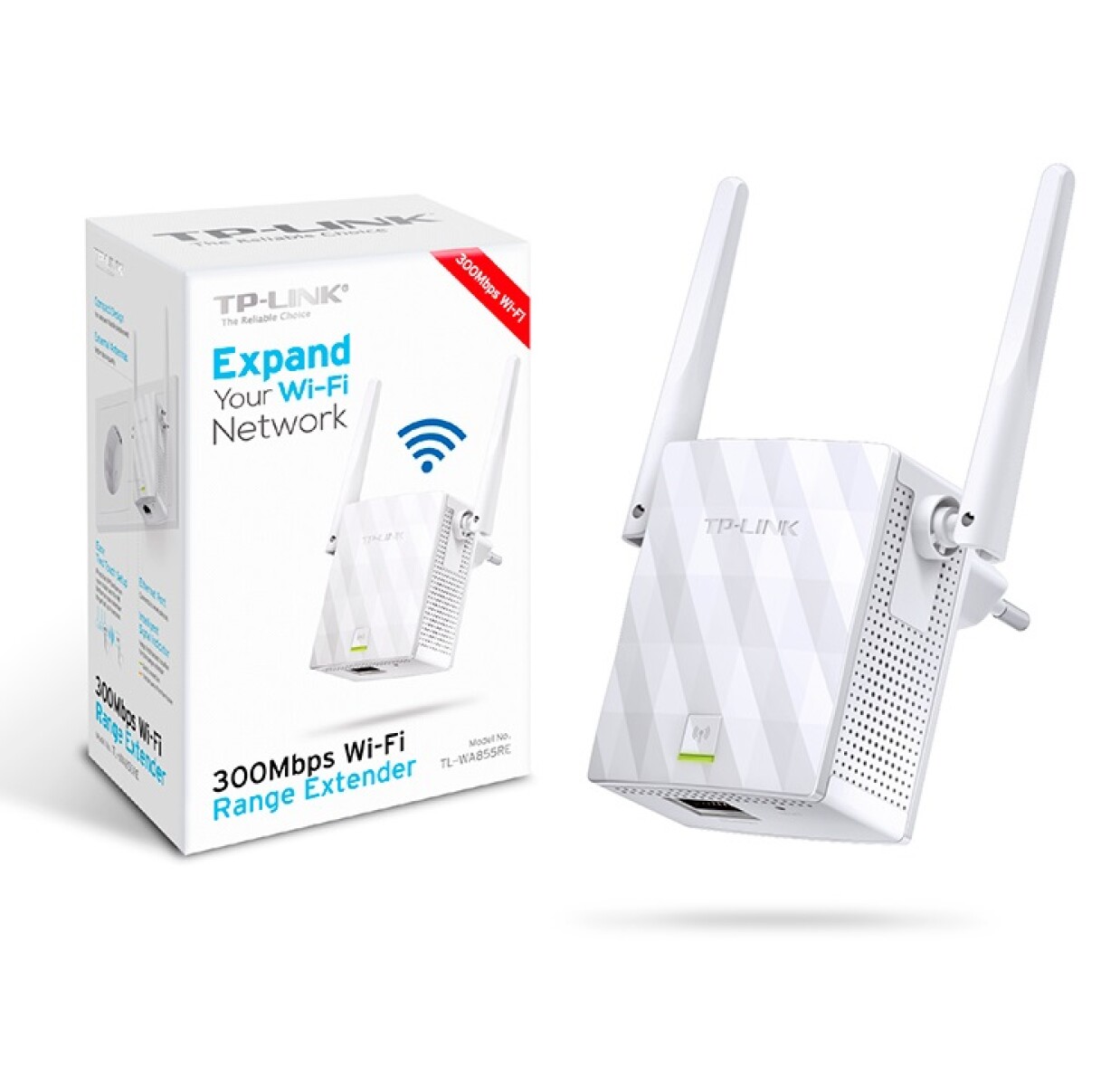 Extensor de Señal Wi-fi TL-WA855RE Tp-link 300 Mbps - 001 