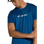 Lotto Remera Manga Corta de Hombre DIMAS - Azul Azul