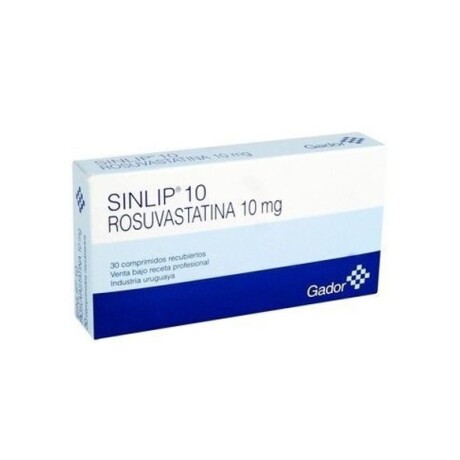 Sinlip 10mg 30 COM Sinlip 10mg 30 COM