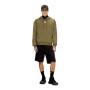 Polerones Urbano Para Hombre S-Norm-Hood-Iod Sweat-Shirt Verde Militar