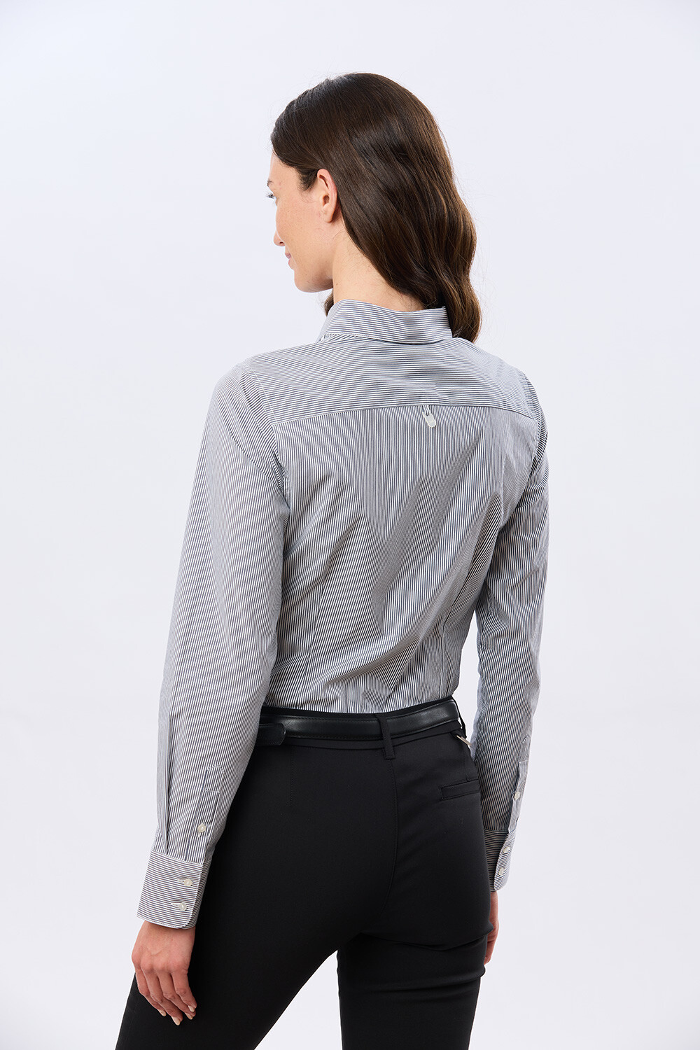 CAMISA RAYADA Negro