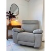 Sillon Recliner 1 Cuerpo Electrico Gris Sillon Recliner 1 Cuerpo Electrico Gris