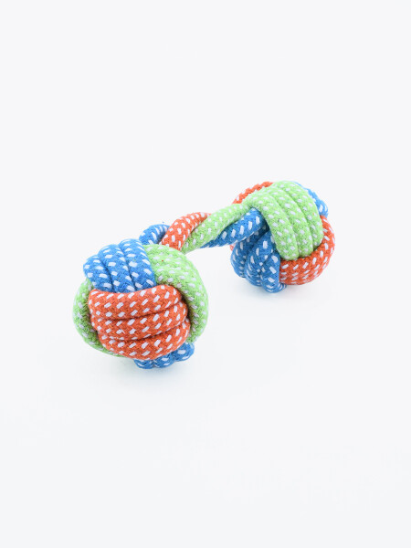 CUERDA DOBLE BOLA MULTICOLOR