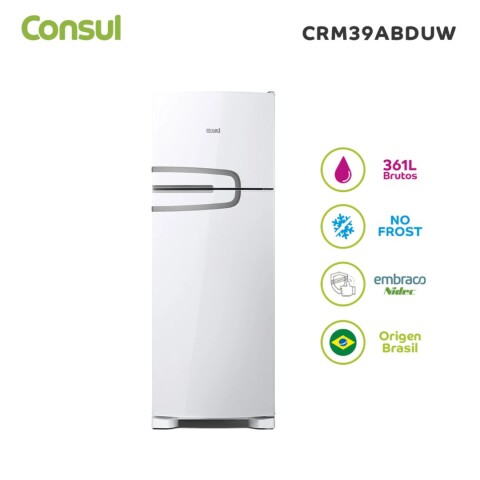 Heladera 361 L Blanca No Frost CRM39ABDUW Consul Heladera 361 L Blanca No Frost CRM39ABDUW Consul