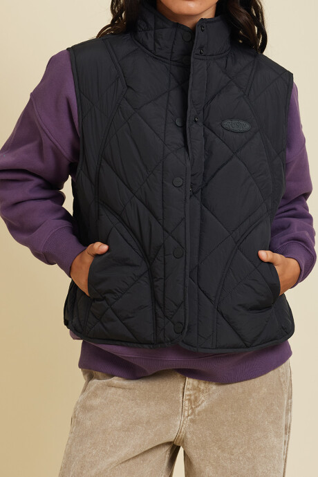 CHALECO JIZU RUSTY Negro