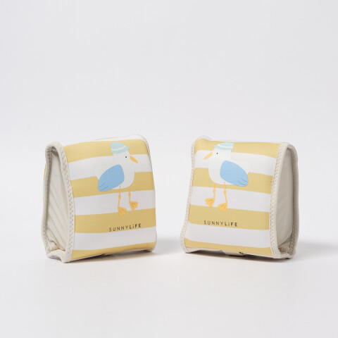Alitas de neopreno Mustard Stripe