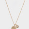 Cadena Corta con Dije Capsula Especial Cadena Corta Con Dije Escorpio - Dorado