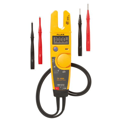 Pinza de verificación de tensión y continuidad F40070