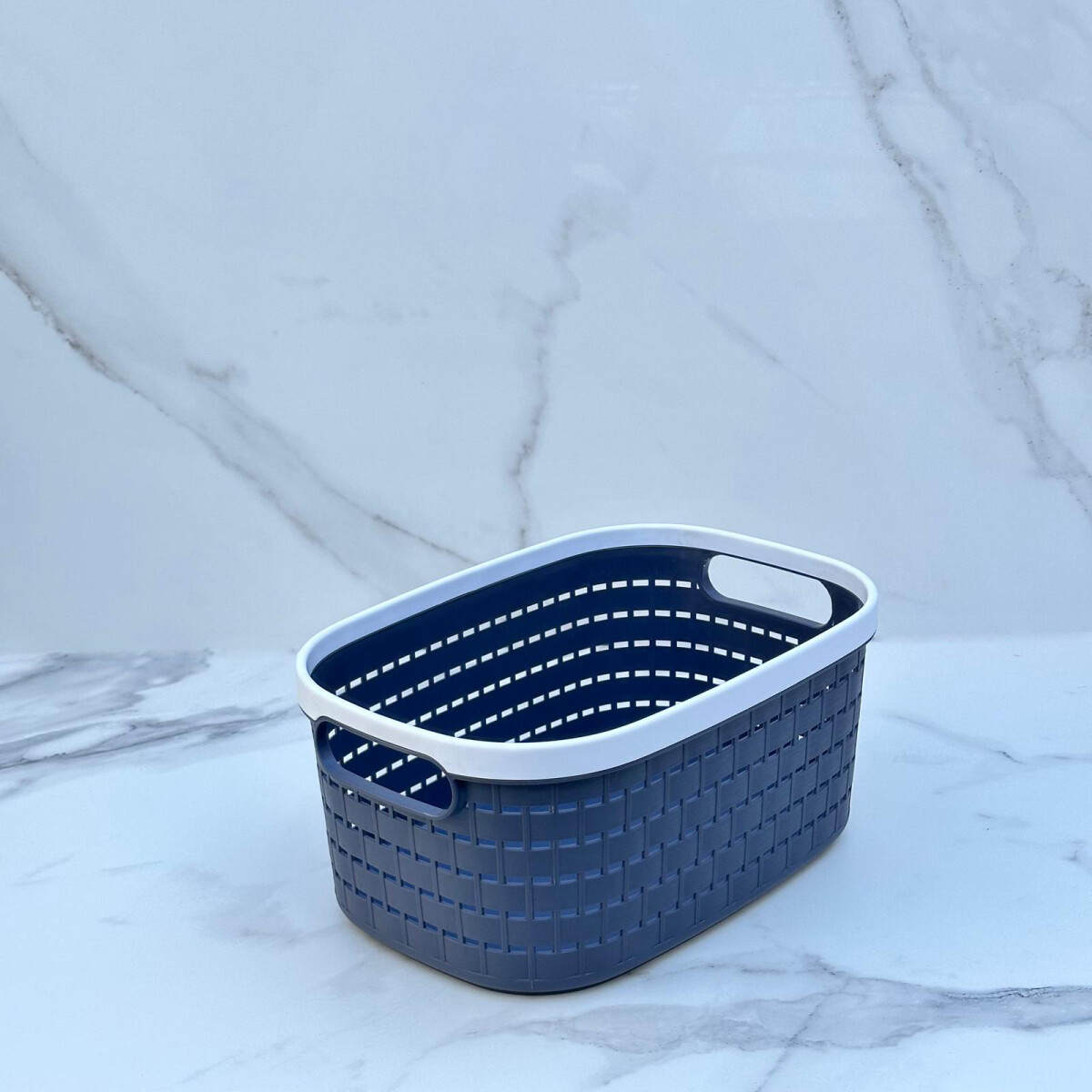 Canasto Organizador Polipropileno Alto 13cm x Ancho 20cm x Largo 30cm 