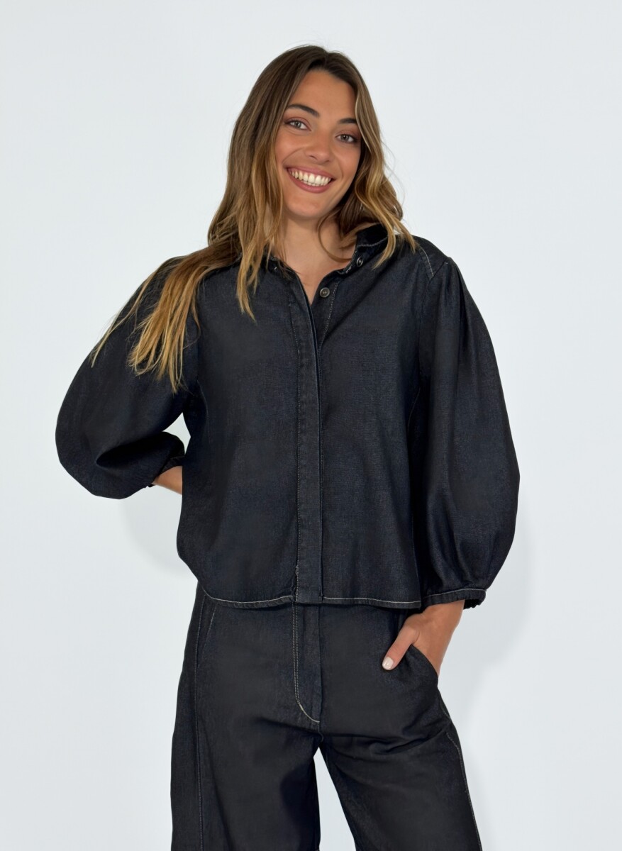 CAMISA SOHO - NEGRO 