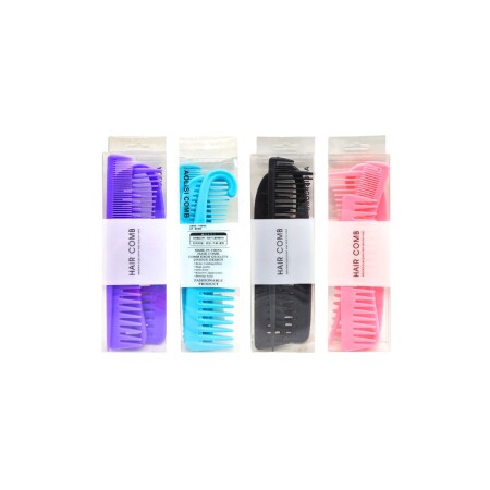 SET DE PEINES X 4 PIEZAS MULTICOLOR