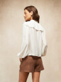 SHORT SUEDE CHOCOLATE