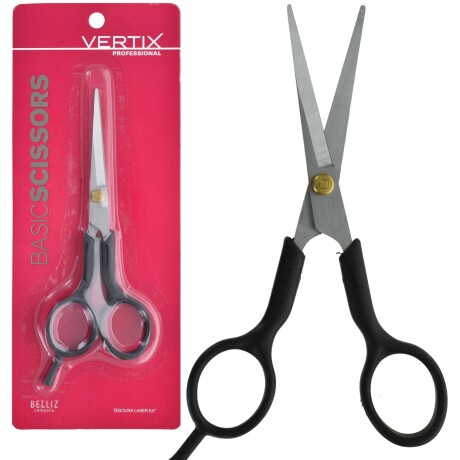 TIJERA P/PELUQUERIA 14CM MANGO NEGRO EN BLISTER 23478 TIJERA P/PELUQUERIA 14CM MANGO NEGRO EN BLISTER 23478