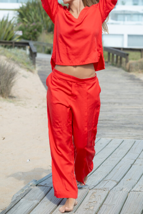 Pantalón charly Rojo