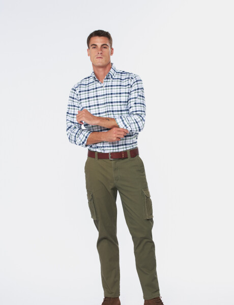 PANTALON CARGO Verde