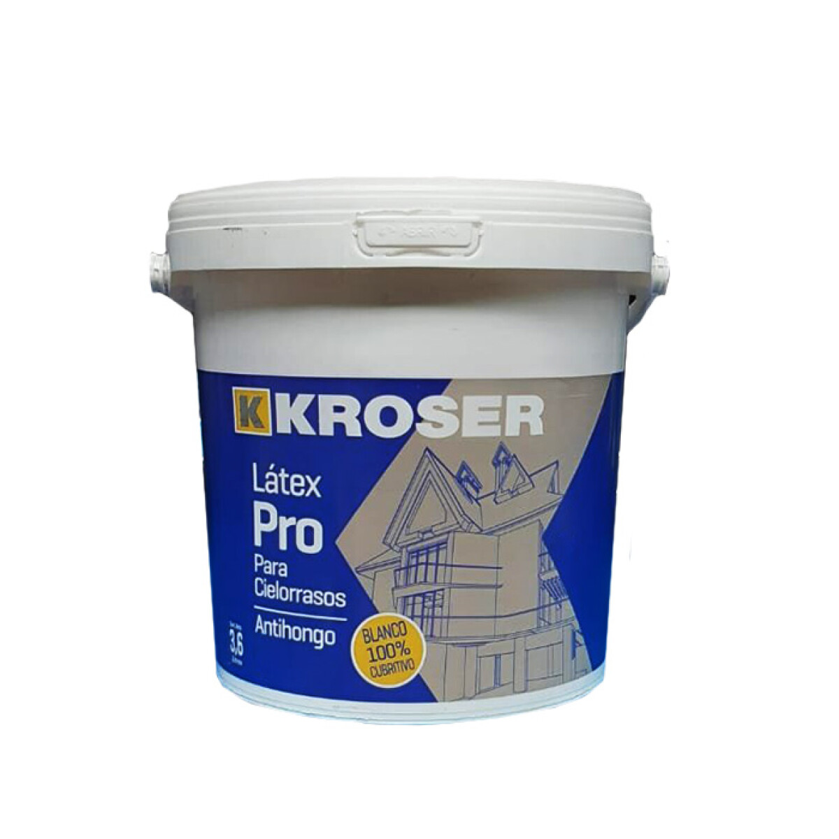 PINTURA KROSER CIELOS RASOS PRO 3.6L ++ - N/a 