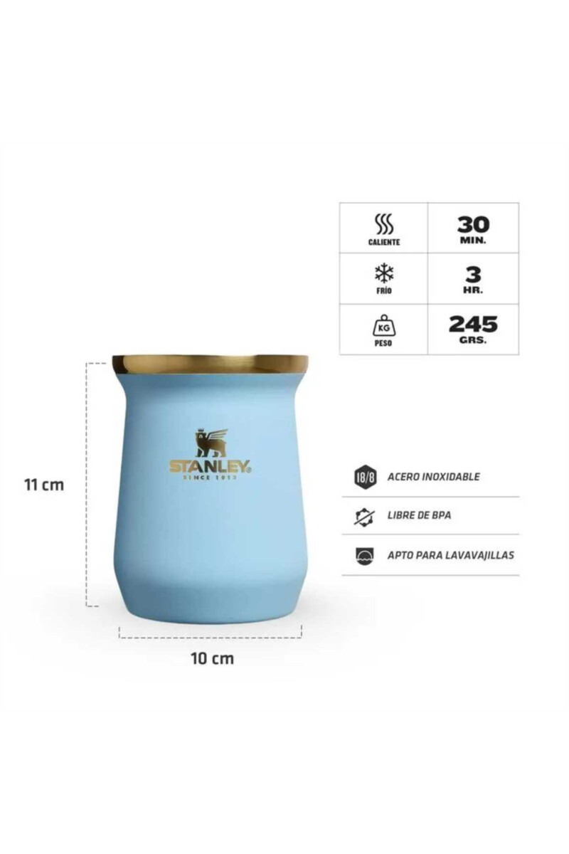 STANLEY MATERO/GUAMPA CLASSIC 236 ML STRIKER BLUE MESSI STANLEY MATERO/GUAMPA CLASSIC 236 ML STRIKER BLUE MESSI