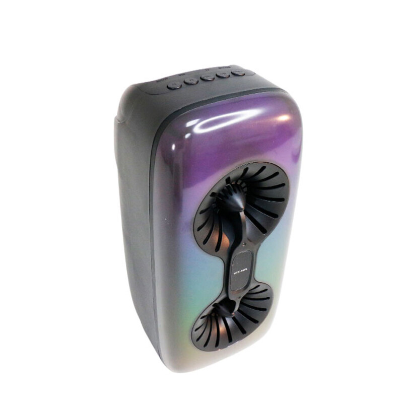 Parlante portátil bluetooth KTX-1476 2x4" luces led flama Parlante portátil bluetooth KTX-1476 2x4" luces led flama