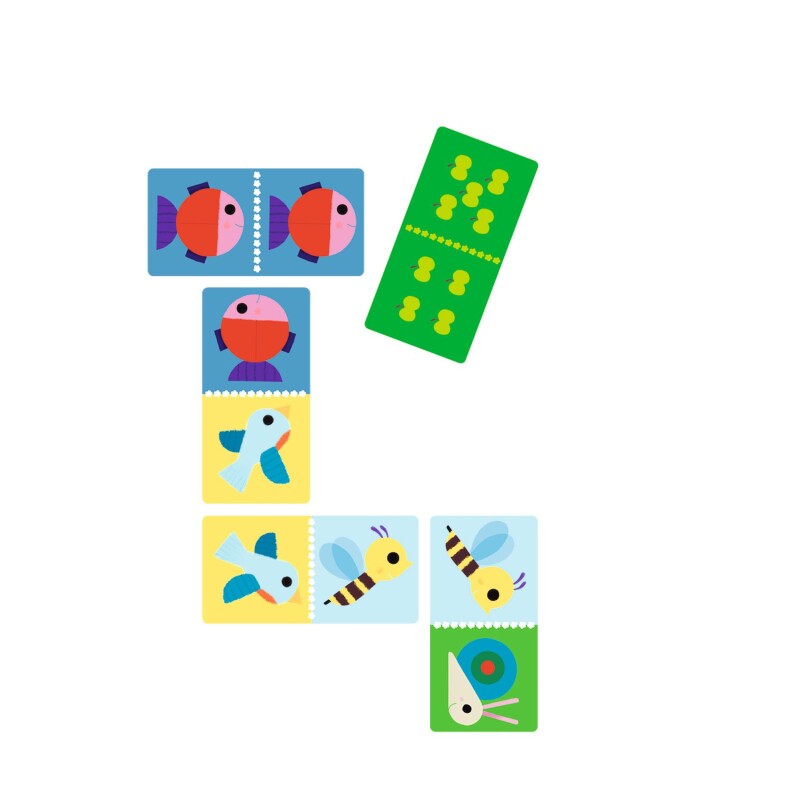 Juego de mesa 5 en 1 En la Granja Djeco Juego de mesa 5 en 1 En la Granja Djeco