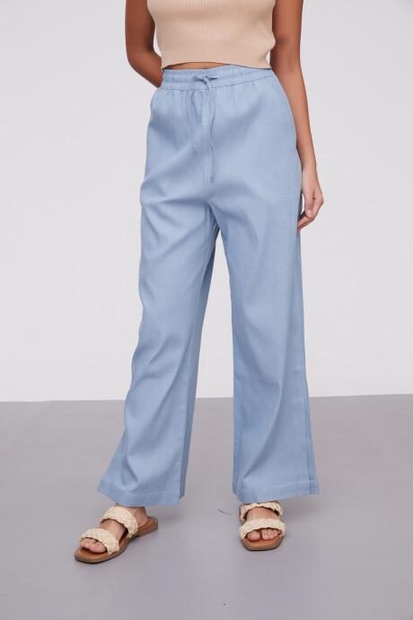Pantalon Loriza Azul Claro