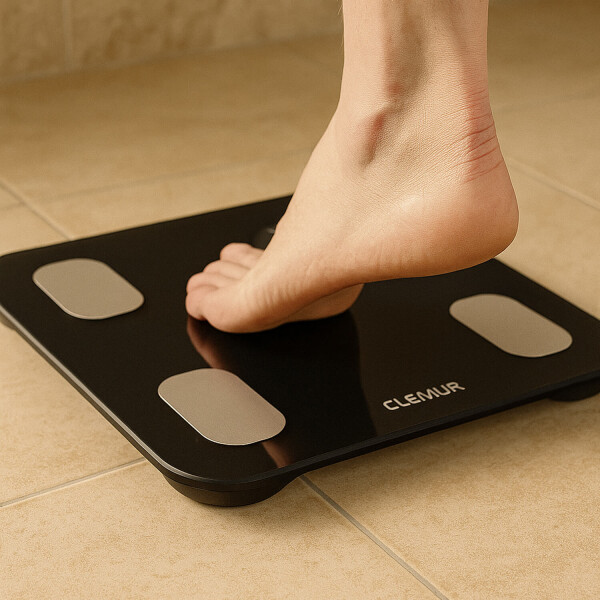 Balanza Inteligente De Baño Digital Pesa Smart App Bluetooth Imback Color Negro Balanza Inteligente De Baño Digital Pesa Smart App Bluetooth Imback Color Negro
