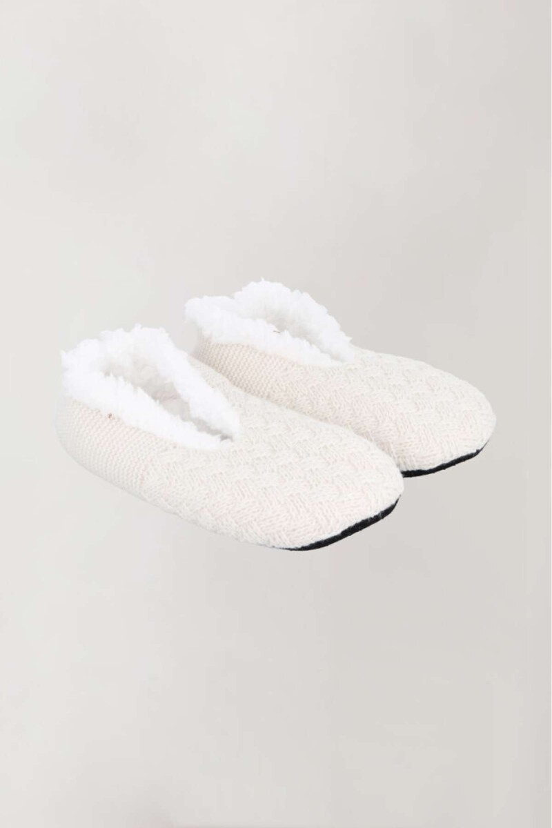Pantumedias con antideslizante - Blanco 