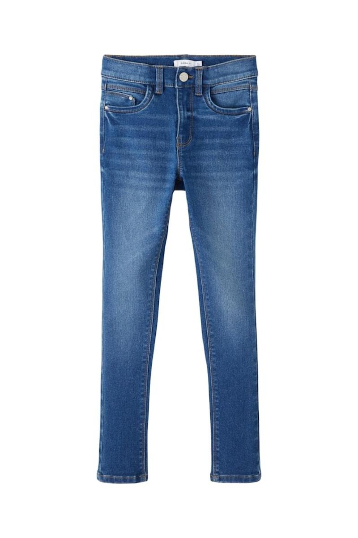 Jeans Skinny Medium Blue Denim