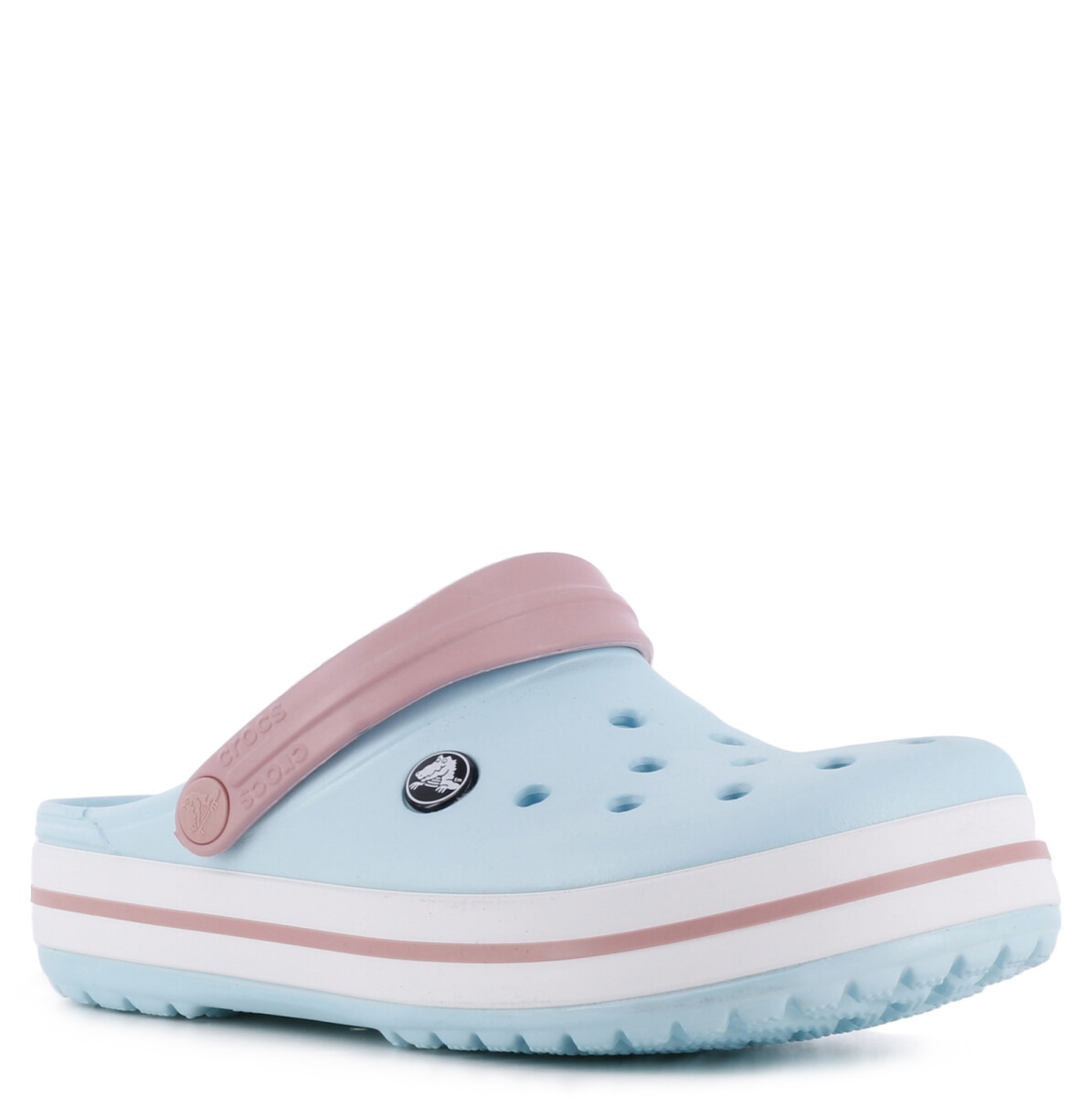 Crocband Clog Kids Crocs - Ice Blue/White 
