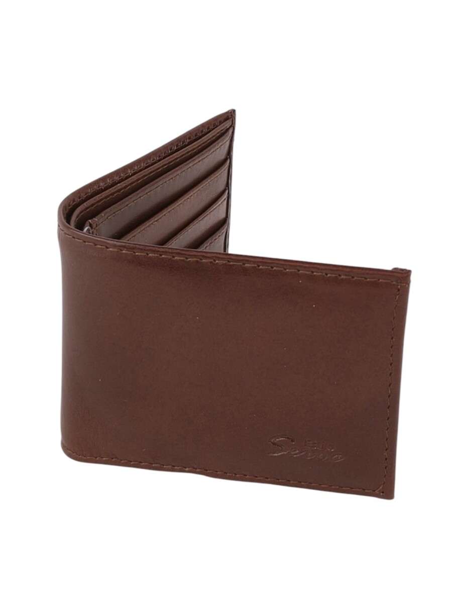 Billetera de cuero - Marrón 