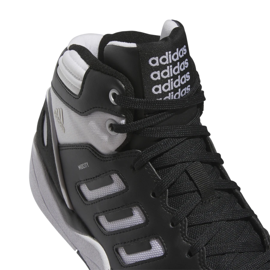 Championes de Hombre Adidas Midcity Mid Negro - Blanco