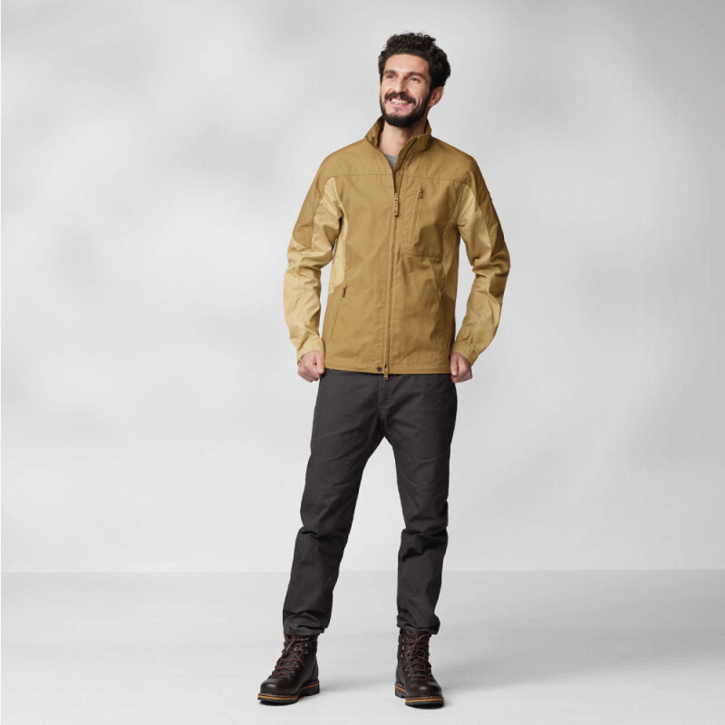 Casaca Fjallraven Ovik Stencollar Jacket M Hombre Black