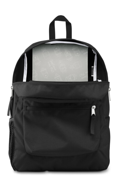 MOCHILA JANSPORT CROSS TOWN BLACK