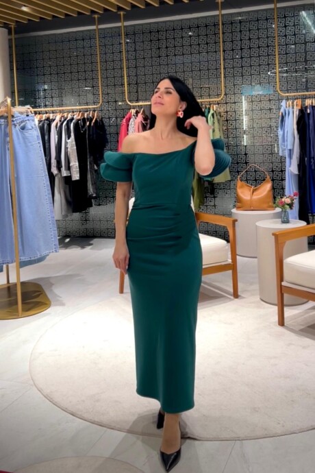 Vestido Diletta Verde